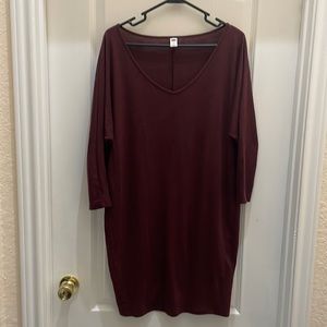 OLD NAVY LONG SLEEVE DRESS